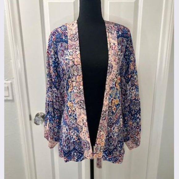 Jasmine Kimono in Paisley Lilac Motif from Anthropologie – One Size - NWT - Picture 5 of 9